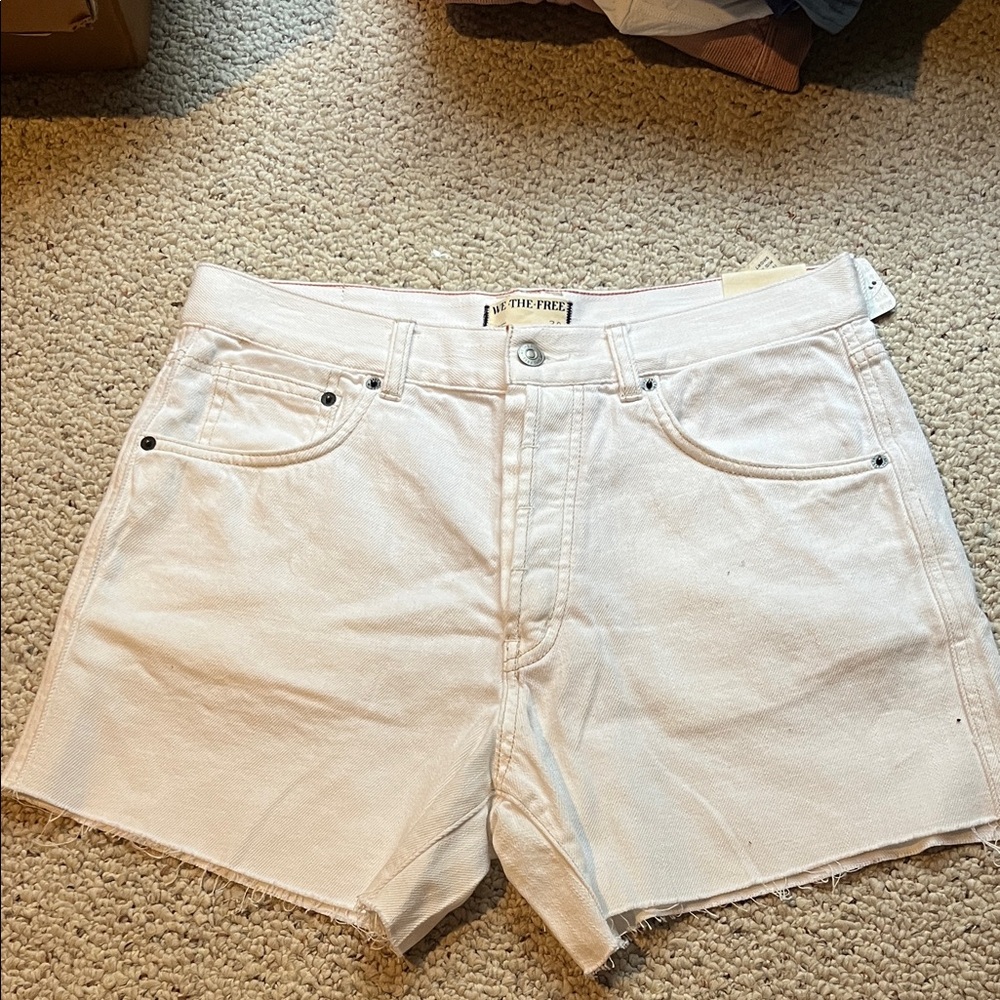 Free People Jean Shorts